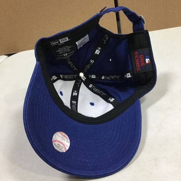 NWT NEW ERA 9TWENTY TORONTO BLUE JAYS KID'S YOUTH ADJUSTABLE BASEBALL CAP BLUE - Picture 6 of 7